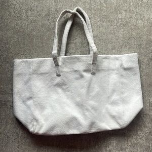 Stoney Clover Lane Coconut Terry Slouchy Tote